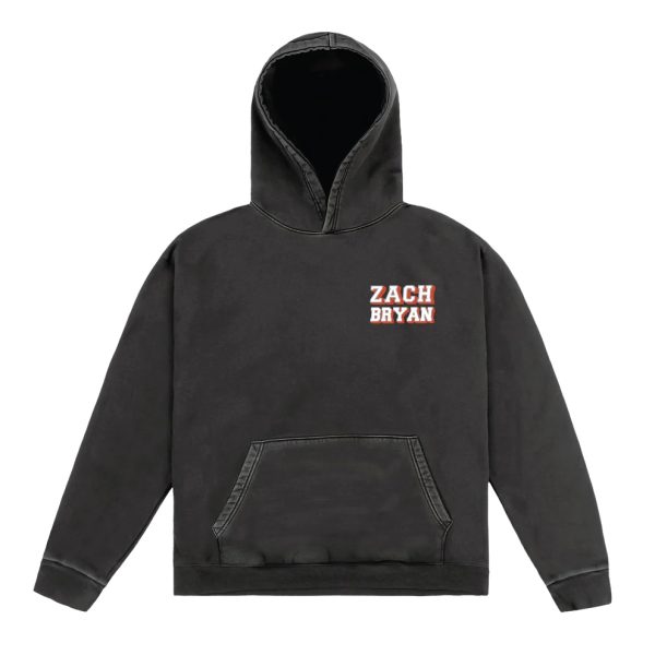 Zach Bryan American Heartbreak black hoodie