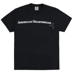 Zach Bryan t-shirt American Heartbreak black 2024