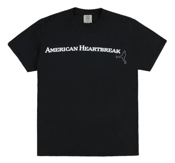 Zach Bryan t-shirt American Heartbreak black 2024
