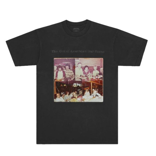 Zach Bryan t-shirt Bar Scene album black graphic tee